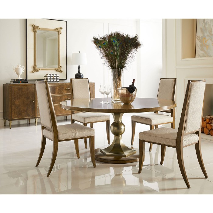 Barcelona Round Dining Table 64