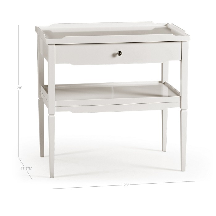 Remanence Rectangular Side Table