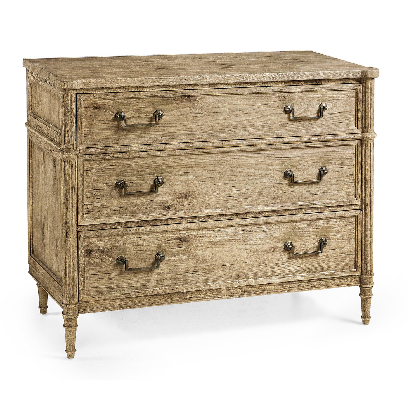 Kalpa Louis XVI Drawer Chest - Bleached Chestnut