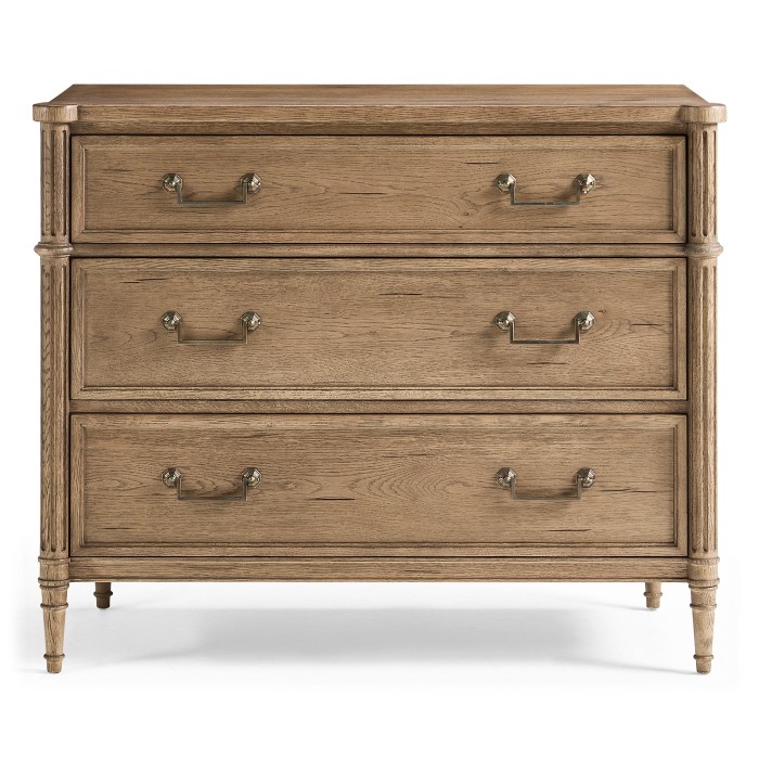 Kalpa Louis XVI Drawer Chest - Stripped Chestnut