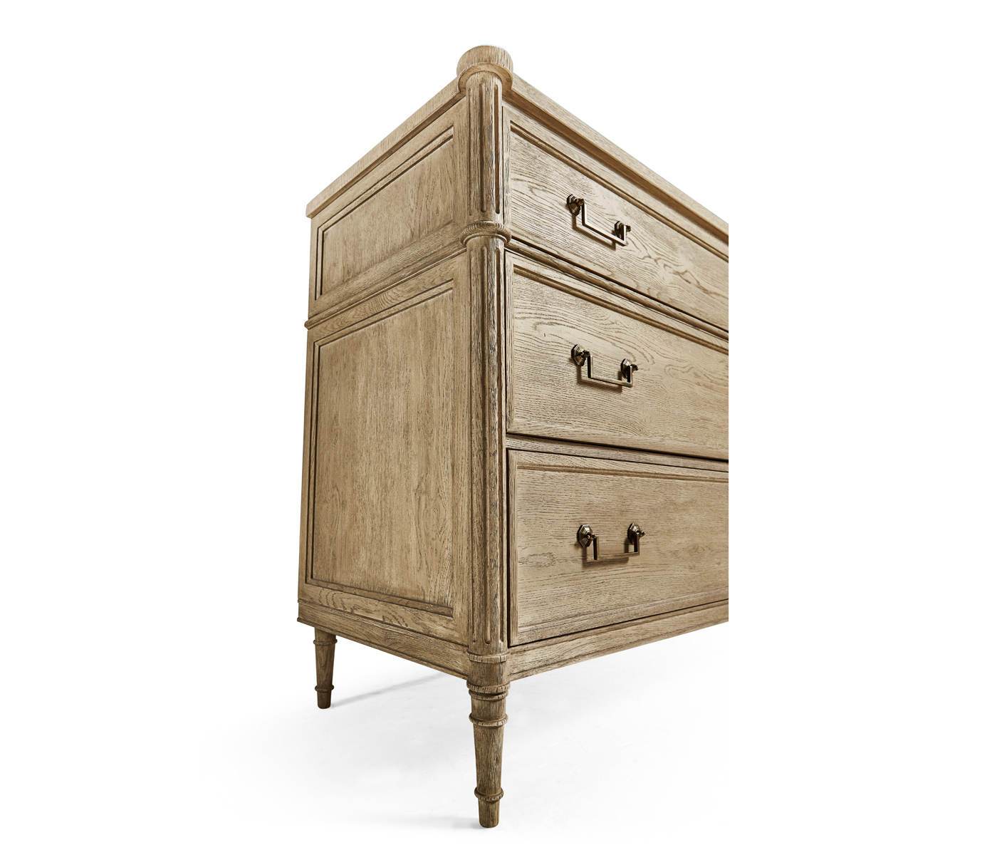 Kalpa Louis XVI Drawer Chest - Bleached Chestnut