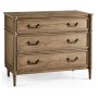 Kalpa Louis XVI Drawer Chest - Stripped Chestnut
