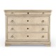 Entropy Louis Phillipe Drawer Chest - Bleached Walnut