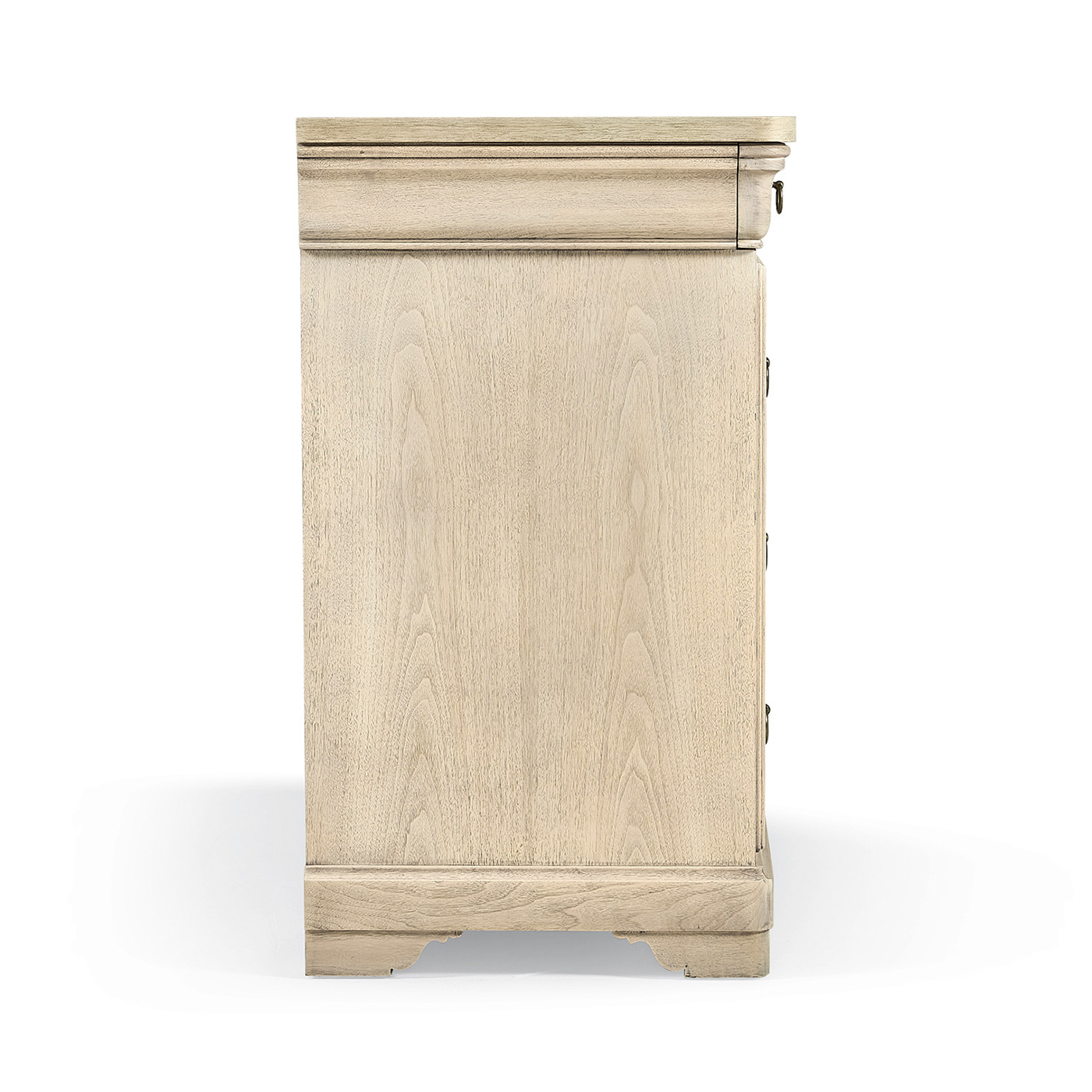 Entropy Louis Phillipe Drawer Chest - Bleached Walnut