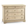 Entropy Louis Phillipe Drawer Chest - Bleached Walnut