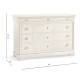 Entropy Louis Phillipe Drawer Chest - Bleached Walnut