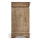 Entropy Louis Phillipe Drawer Chest - Stripped Chestnut