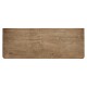 Entropy Louis Phillipe Drawer Chest - Stripped Chestnut