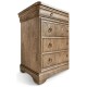 Entropy Louis Phillipe Drawer Chest - Stripped Chestnut