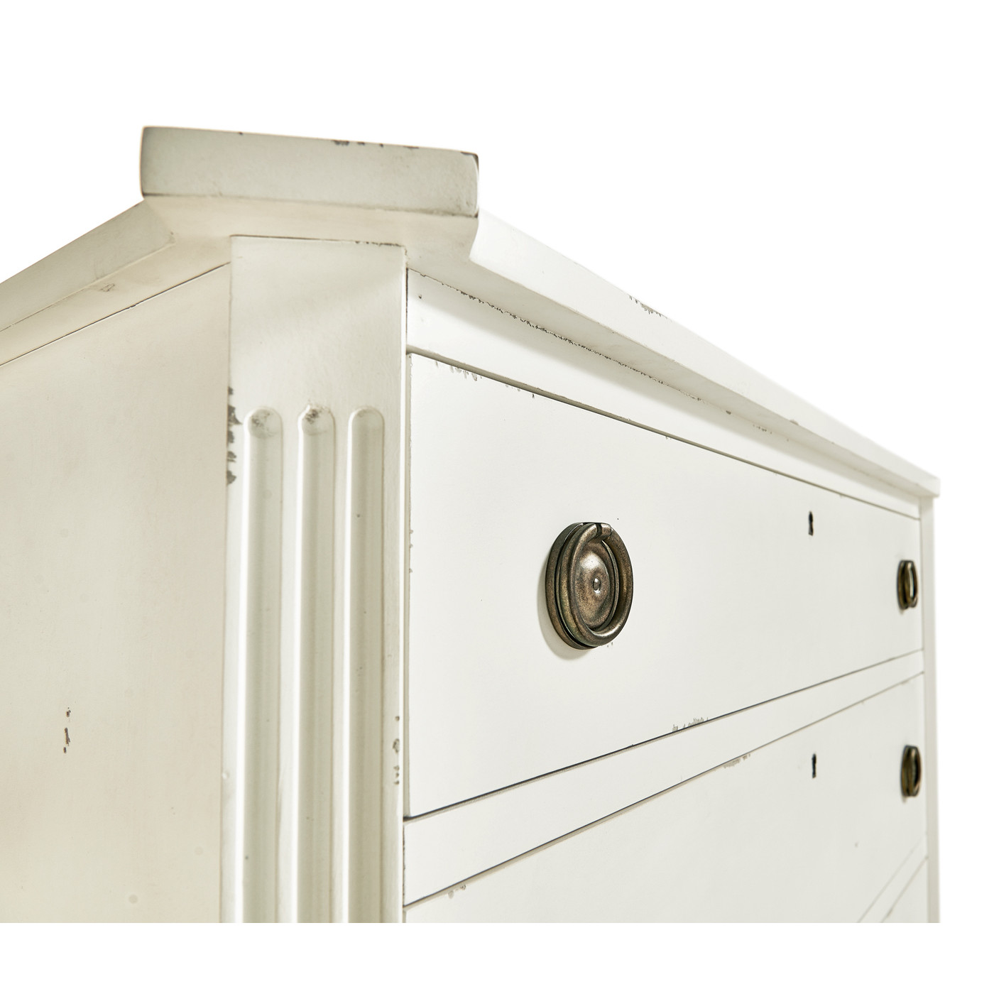 Aeon Swedish Drawer Chest - Antique White