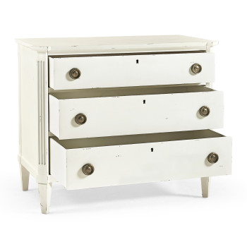 Aeon Swedish Drawer Chest - Antique White