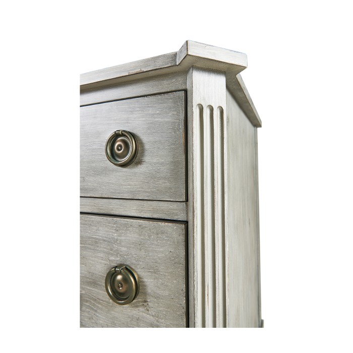 Aeon Swedish Drawer Chest - Antiqued Grey