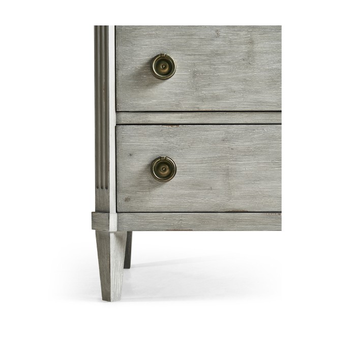 Aeon Swedish Drawer Chest - Antiqued Grey