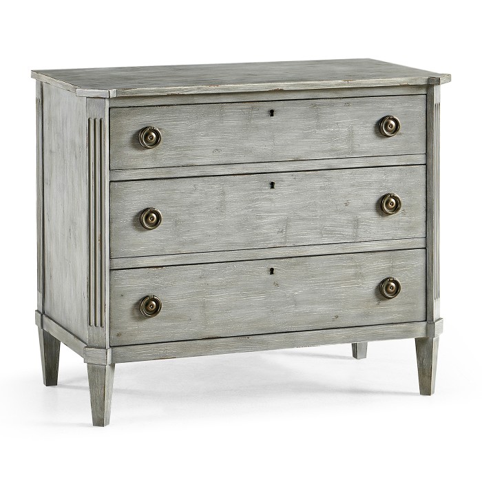 Aeon Swedish Drawer Chest - Antiqued Grey
