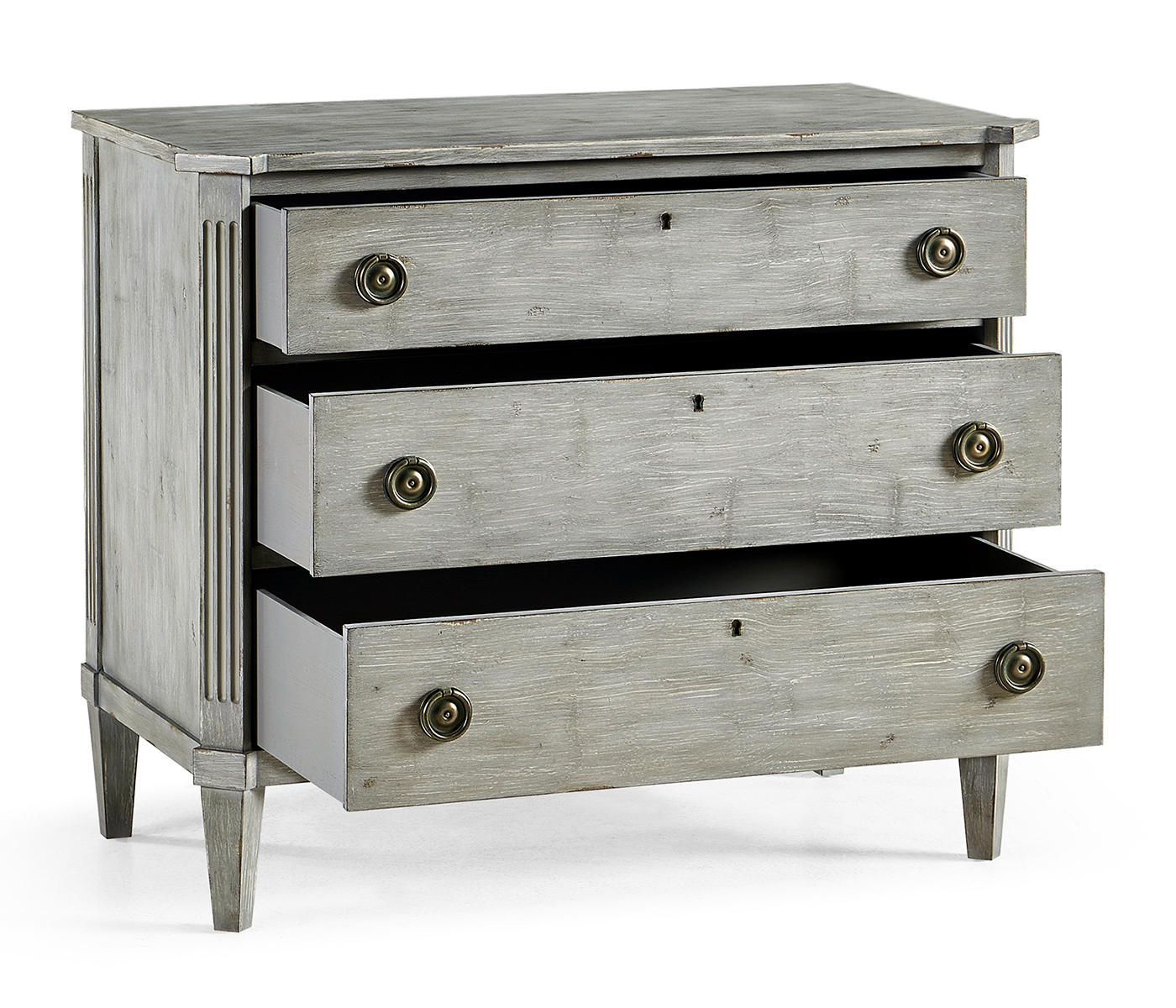 Aeon Swedish Drawer Chest - Antiqued Grey