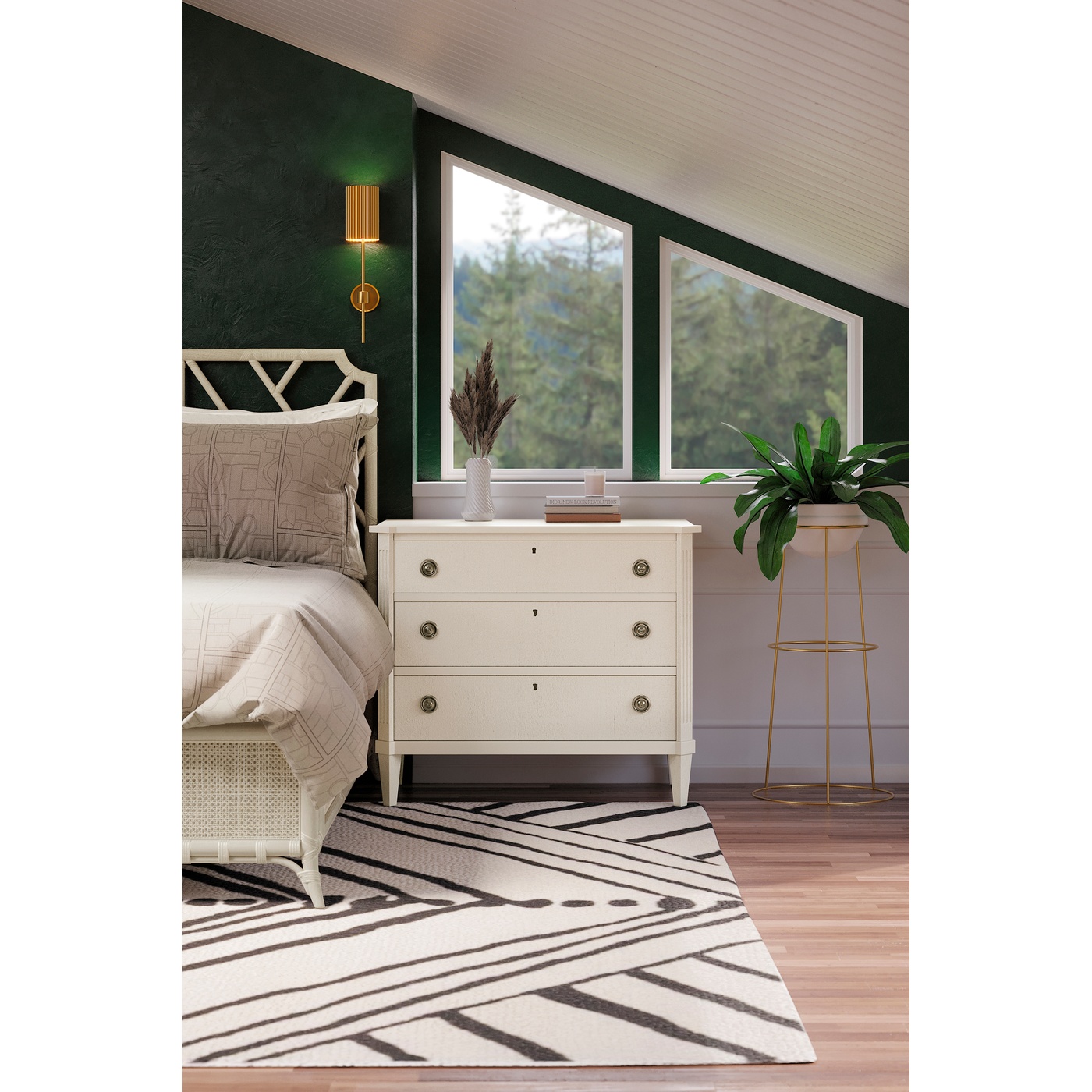 Aeon Swedish Drawer Chest - London Mist