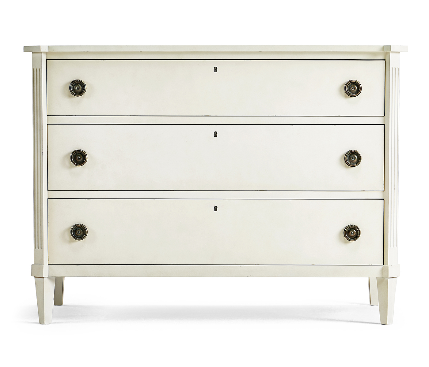 Aeon Swedish Drawer Chest - Antique White