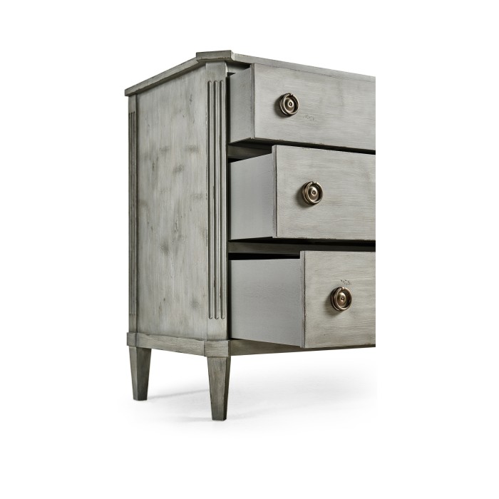 Aeon Swedish Drawer Chest - Antiqued Grey
