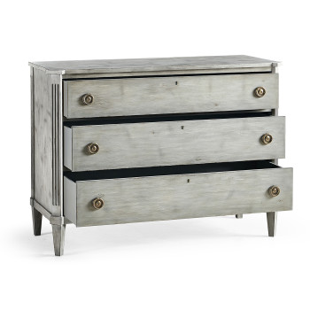 Aeon Swedish Drawer Chest - Antiqued Grey