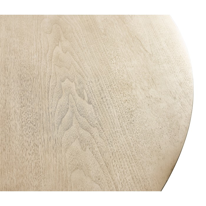 Solar Spider Leg Dining Table - Bleached Walnut 52