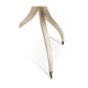 Solar Spider Leg Dining Table - Bleached Walnut 52