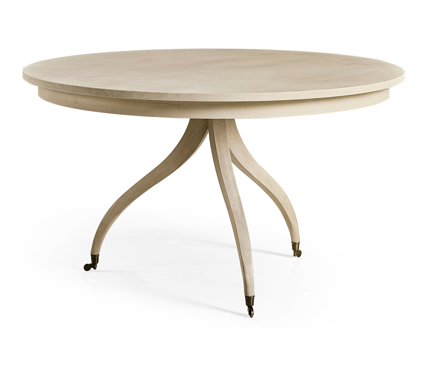 Solar Spider Leg Dining Table - Bleached Walnut