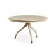 Solar Spider Leg Dining Table - Bleached Walnut 52