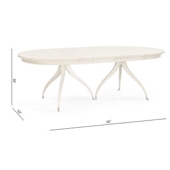 Solar Spider Leg Dining Table 92