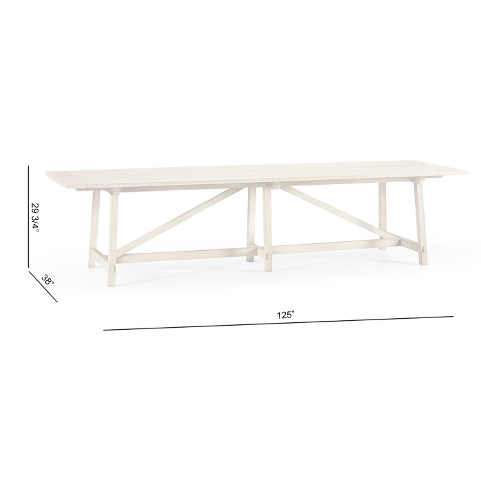 Sidereal French Laundry Dining Table 125