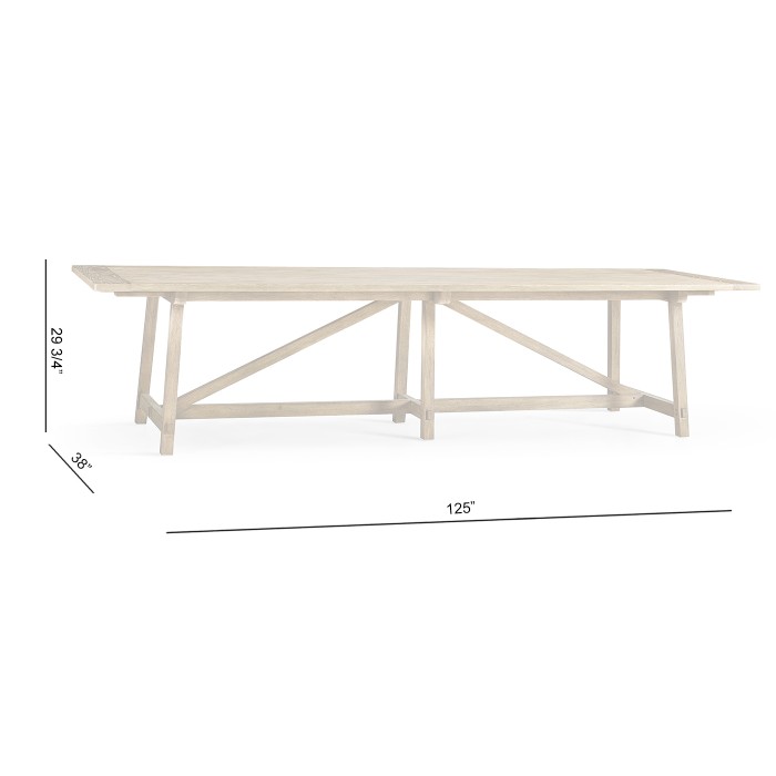 Sidereal French Laundry Dining Table 125