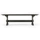 Epoch Trestle Dining Table 100