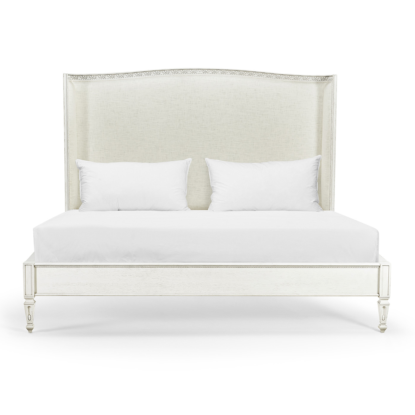 Antisolar Upholstered Shelter King Bed