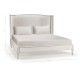 Antisolar Upholstered Shelter King Bed