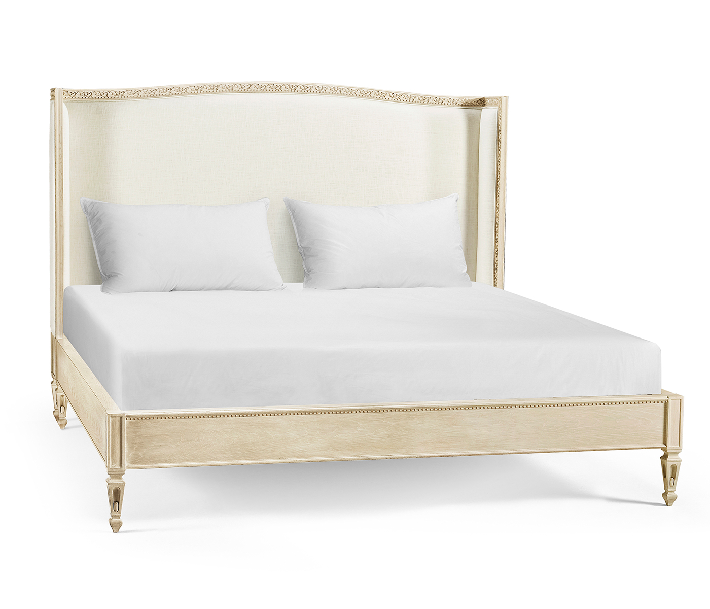 Antisolar Upholstered Shelter King Bed