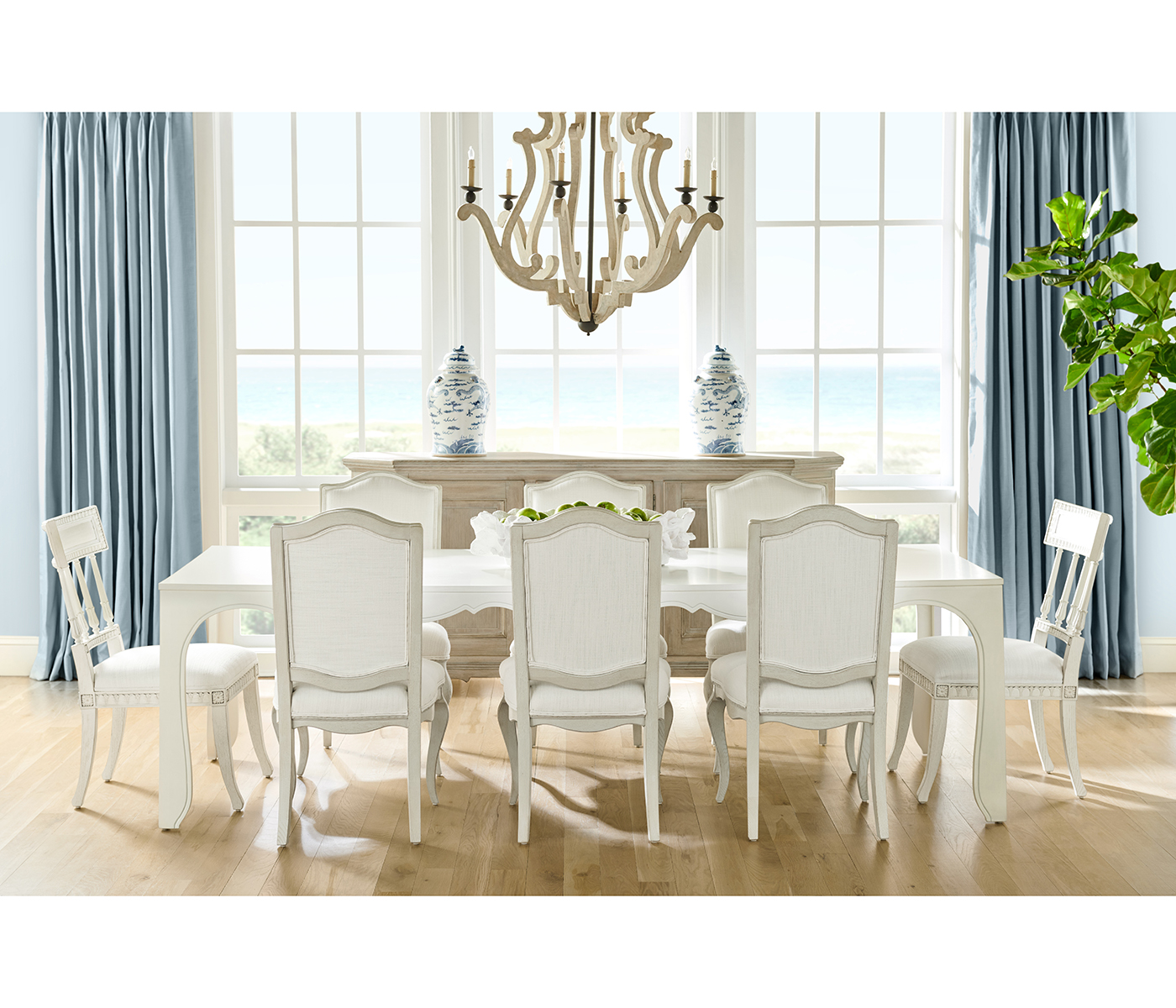 Altocumulus Klismos Side Chair