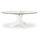 Virga Dining Table Glass Top 72