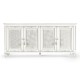 White Crepuscular Credenza