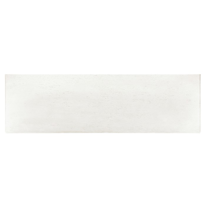 White Crepuscular Credenza