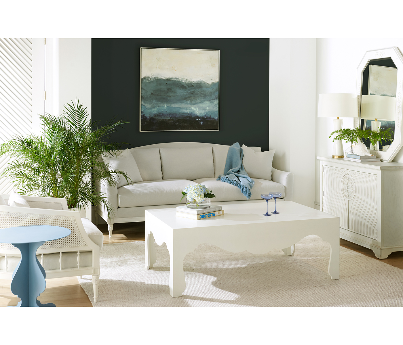 Tiffany Ottoman
