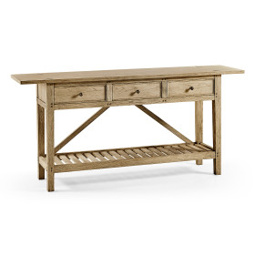 Inclination Rustic French Console