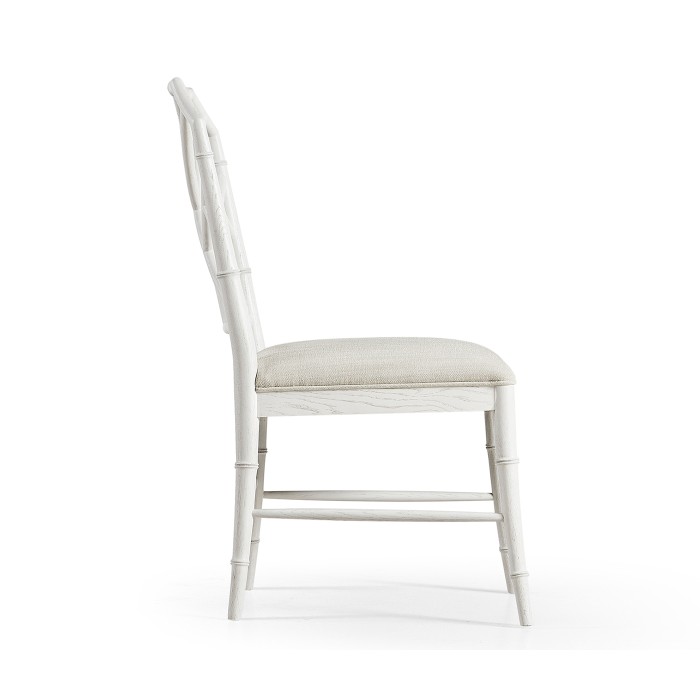 Saros Chippendale Bamboo Side Chair