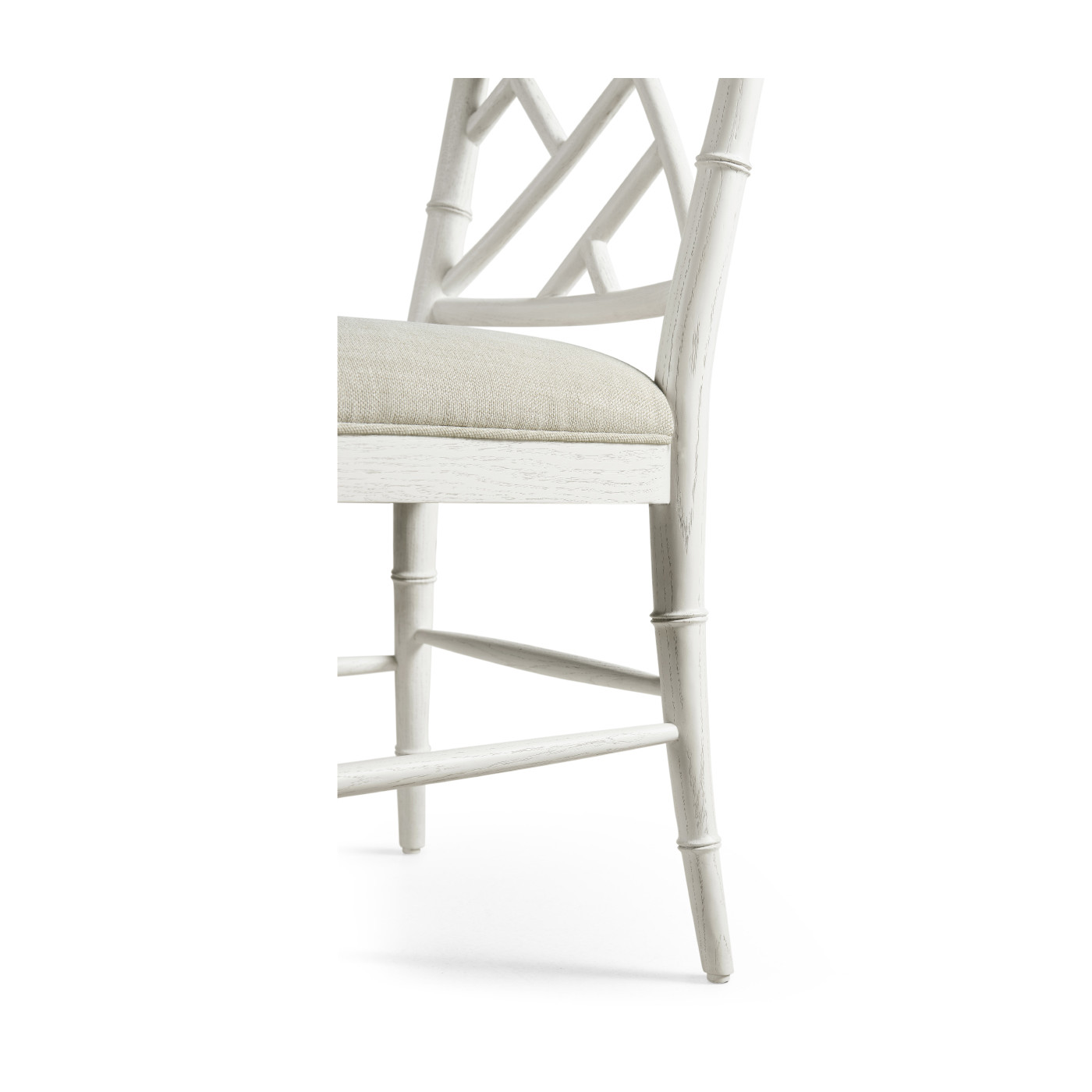 Saros Chippendale Bamboo Side Chair