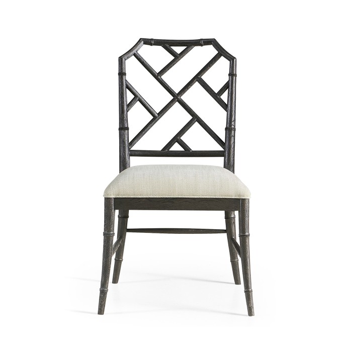 Saros Chippendale Bamboo Side Chair