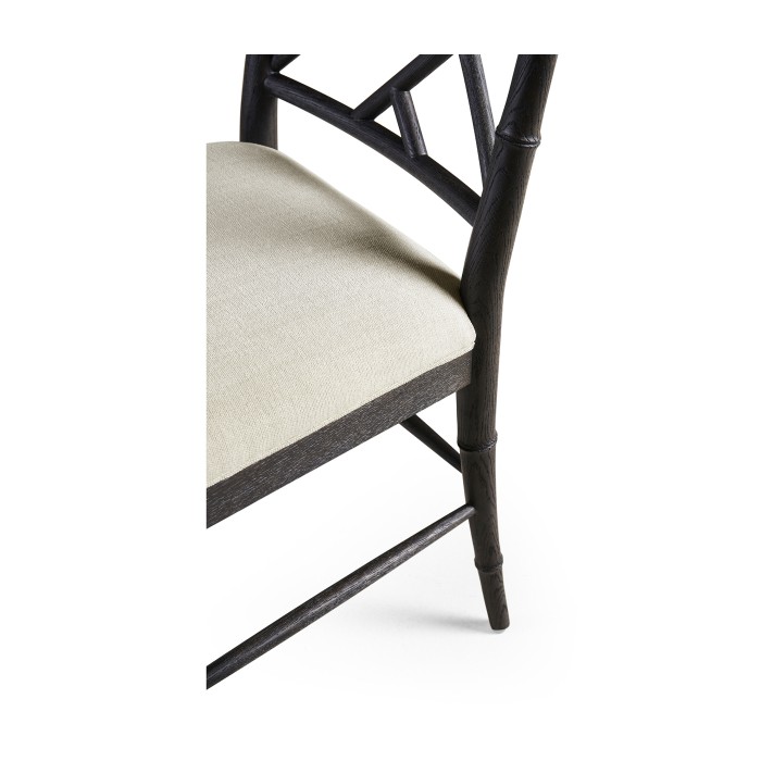 Saros Chippendale Bamboo Side Chair