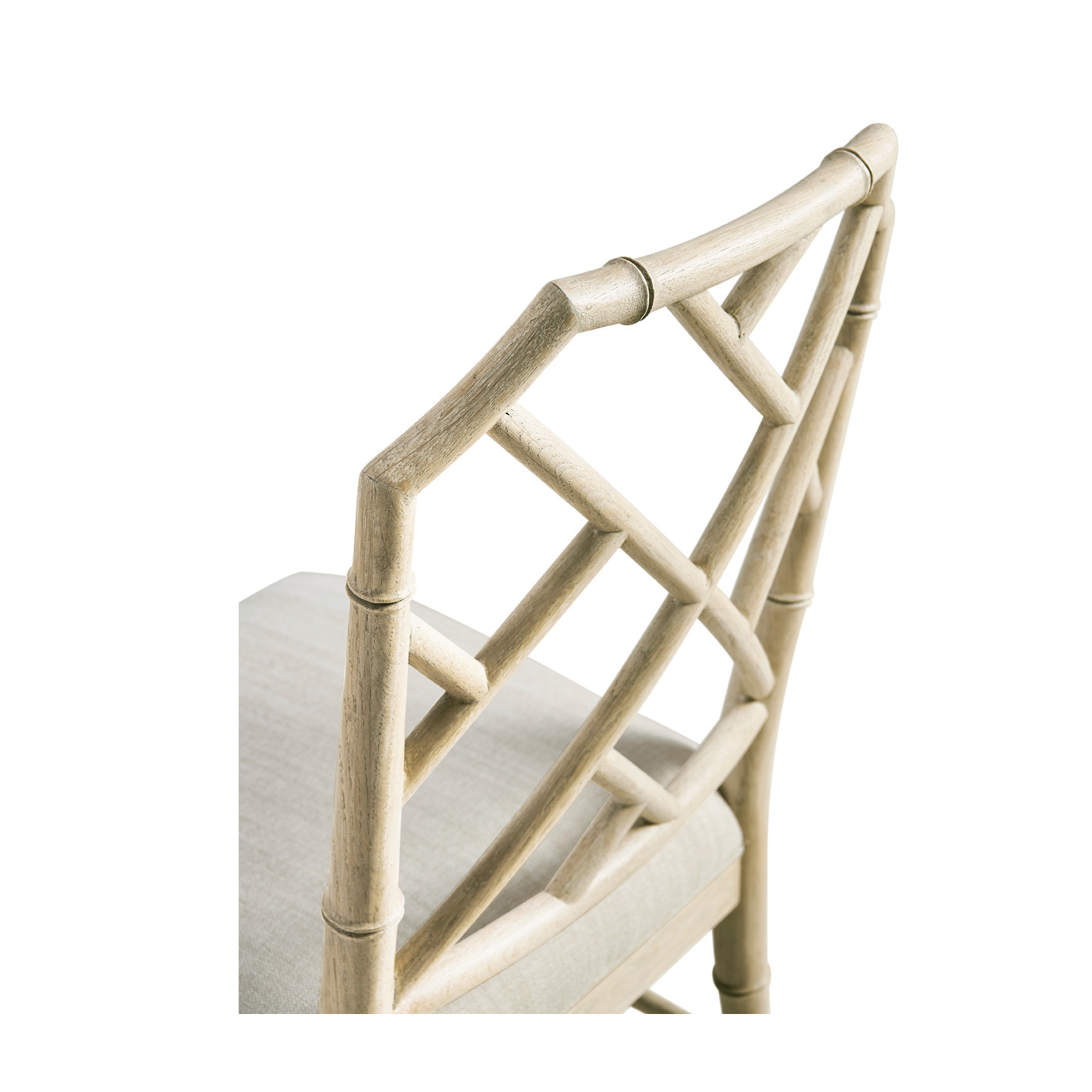 Saros Chippendale Bamboo Side Chair