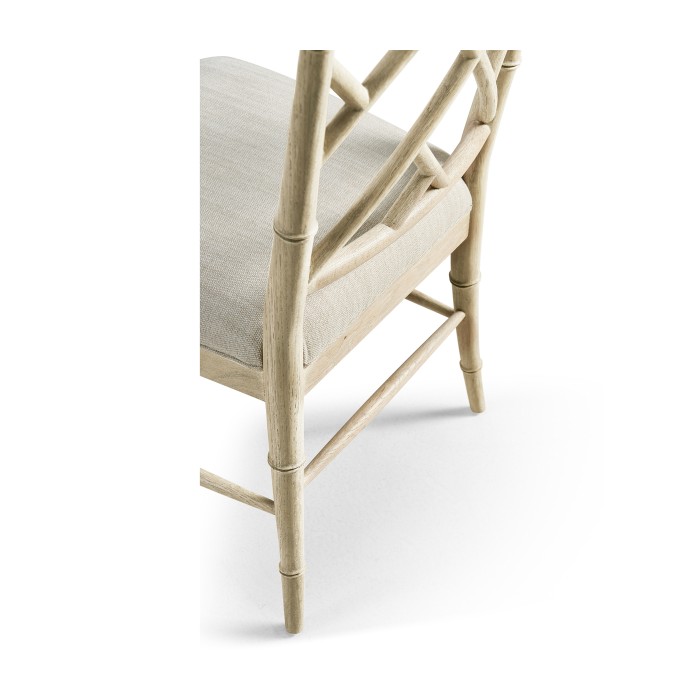 Saros Chippendale Bamboo Side Chair