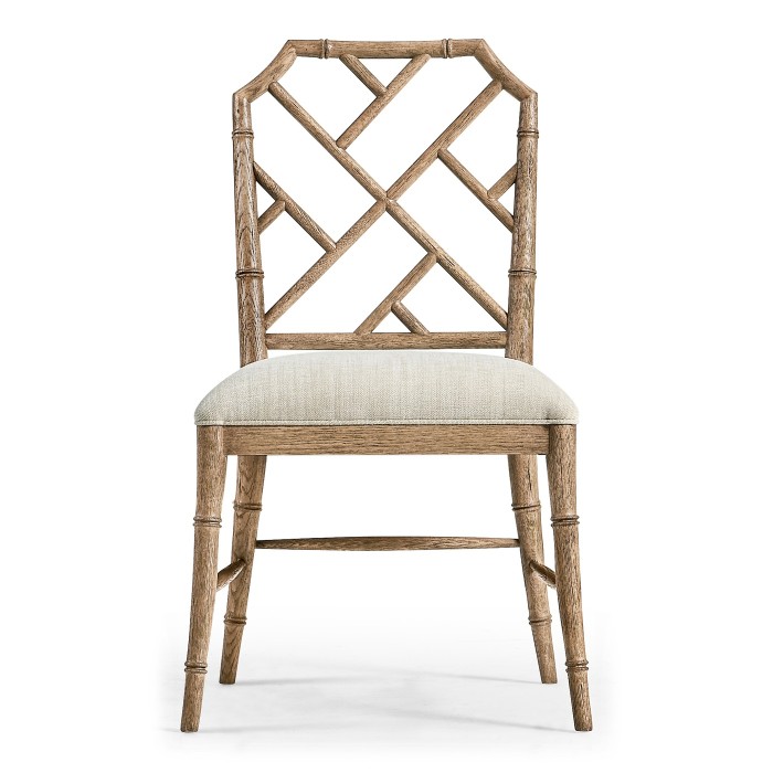 Saros Chippendale Bamboo Side Chair