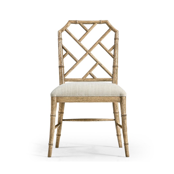 Saros Chippendale Bamboo Side Chair