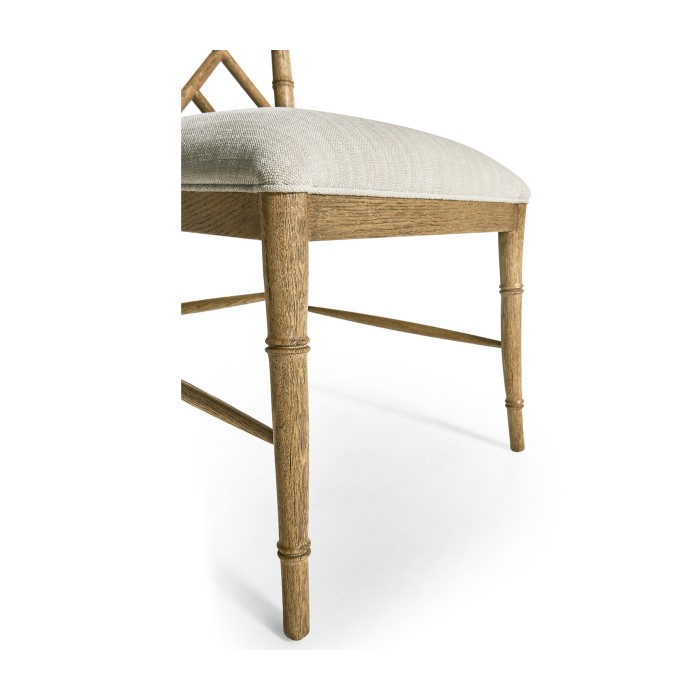 Saros Chippendale Bamboo Side Chair
