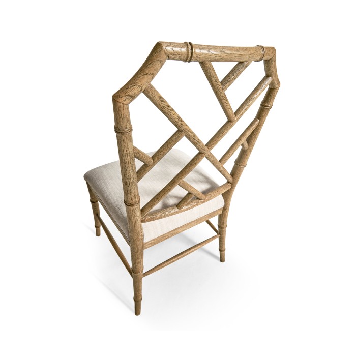Saros Chippendale Bamboo Side Chair